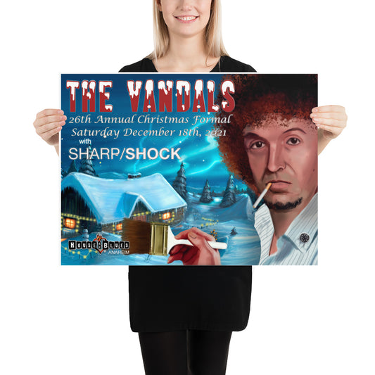 Vandals 26th Annual Christmas Formal Official Poster