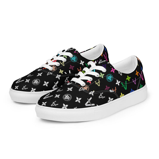 Vandals Mens lace-up canvas shoes by Sergio Giorgini